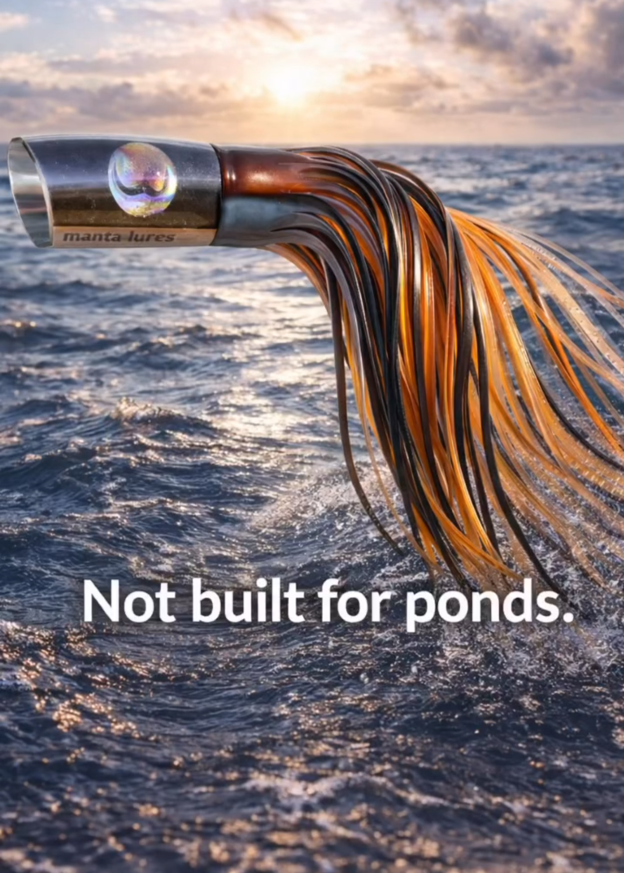 Manta Lures handcrafted trolling lure